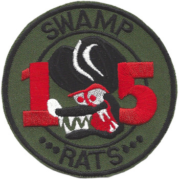 Rivron 15 Naval River Assault Squadron Patch Swamp Rats