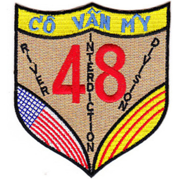 RID 48 River Interdiction Division Forty Eight Patch Co Van My