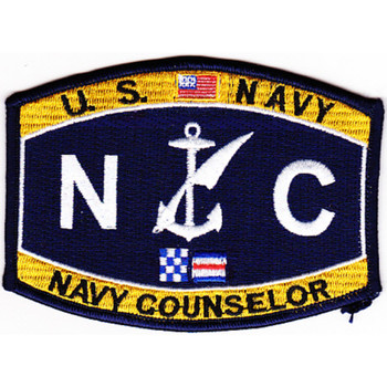 Occupational Rating Navy Counselor Patch