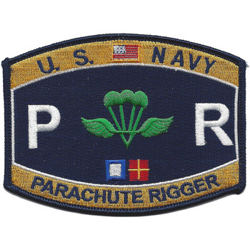 Navy Rating Parachute Rigger Patch