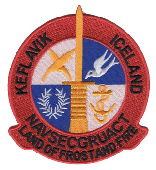 NAVSECGP Keflavik Iceland Patch