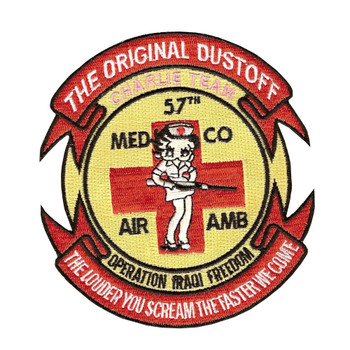 57th Medical Company Charlie Team Air Ambulance Patch