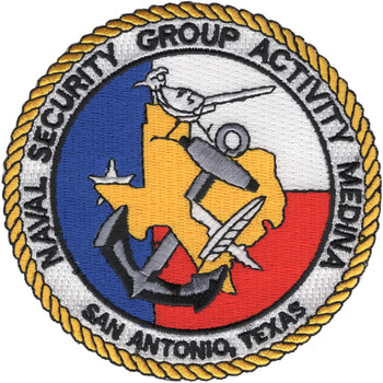Naval Security Group Activity, Medina, Texas Patch