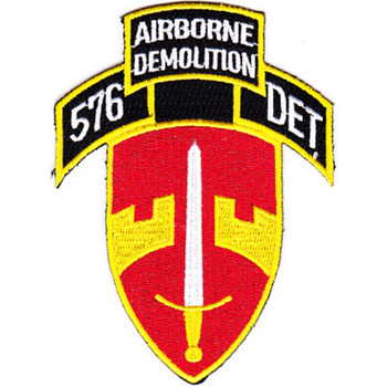 576th Airborne Infantry Demolition Detachment Patch
