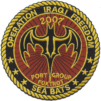Port Group Foxtrot Seabats Patch