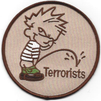 Piss On Terrorists Patch Desert - B Version