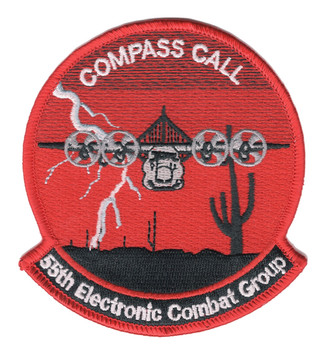 55th Electronic Combat Group Patch
