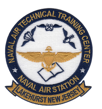 Naval Air Technical Training Center Lakehurst New Jersey Patch