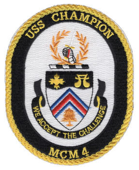 MCM-4 USS Champion Patch