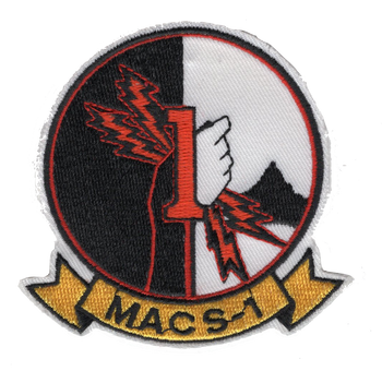 MACS-1 Air Control Squadron Patch