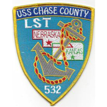 LST-532 USS Chase County Patch