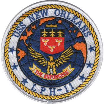 LPH-11 USS New Orleans Patch