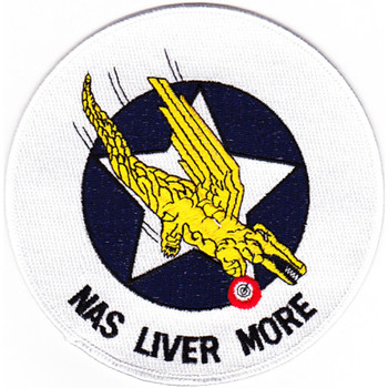 Liver More Naval Air Station California Patch