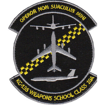 KC-135 Weapons School Class 10A Patch Hook And Loop