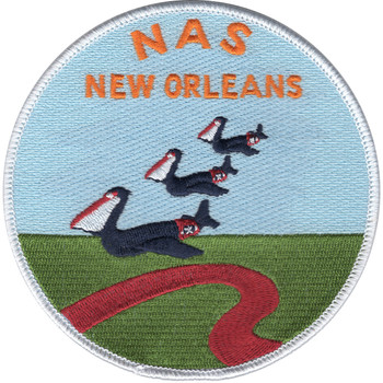 Naval Air Station NAS New Orleans, Louisiana Patch WWII