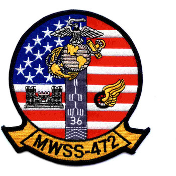 MWSS-472 Wing Support Squadron Patch