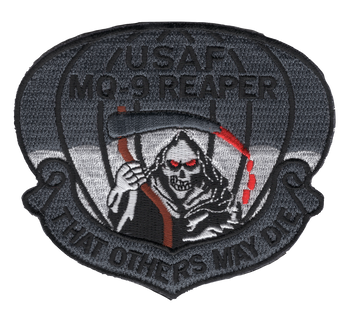 MQ-9 Reaper That Others May Die Patch Hook And Loop