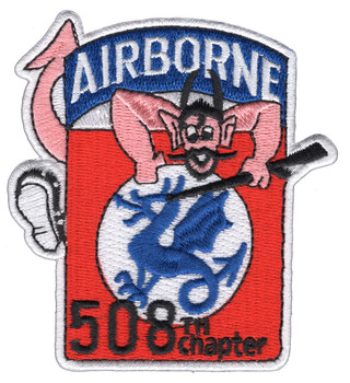 508th Airborne Infantry Regimental Combat Team Patch - 508th Chapter