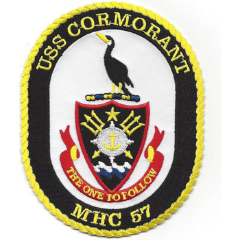 MHC-57 USS Cormorant Patch