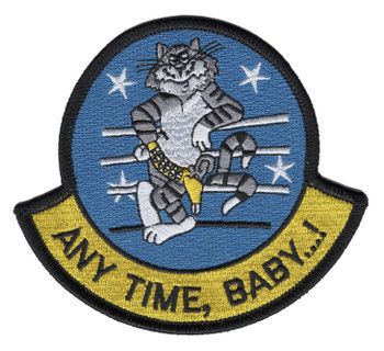 F-14D Tomcat Patch Any Time Baby