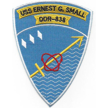 DDR-838 USS Ernest G. Small Patch