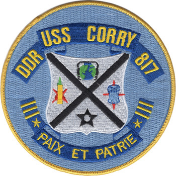 DDR-817 USS Corry Patch