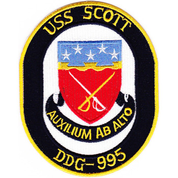 DDG-995 USS Scott Patch