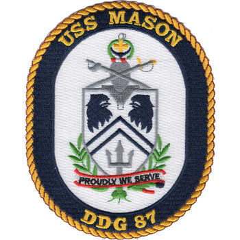 DDG-87 USS Mason Patch