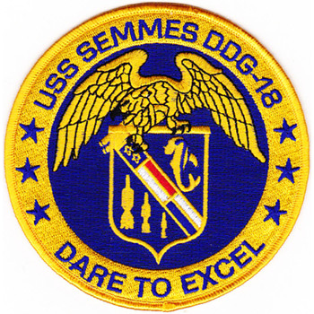 DDG-18 USS Semmes Patch