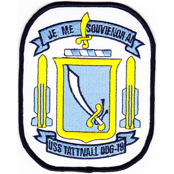 DDG-19 USS Tattnall  Patch