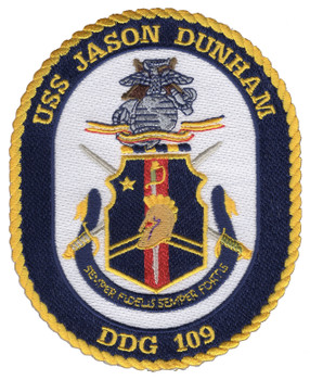 DDG-109 USS Jason Dunham Patch