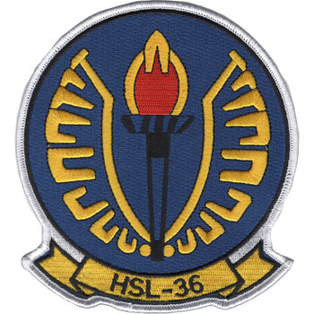 HSL-36 Lamplighters Patch -  Anti-Submarine Squadron Light