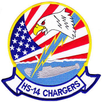 HS-14 Patch Chargers Red White Blue