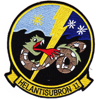 HS-11 Helicopter Anti-Submarine Squadron Light Patch