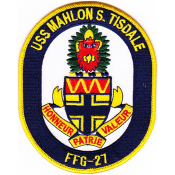 FFG-27 USS Mahlon S. Tisdale Patch