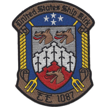 USS Kirk DE-1087 Patch | Destroyer Patches | Navy Patches