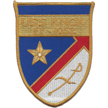 FF-1052 USS Knox Patch