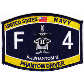 Phantom II Side View Airframe Patch | Squadron Patches