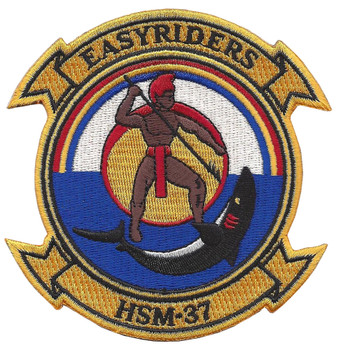 HSM-37 Helicopter Maritime Strike Squadron Patch - Version B