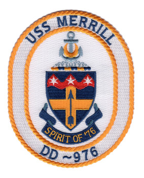 DD-976 USS Merrill Patch