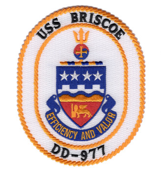 DD-977 USS Briscoe Patch