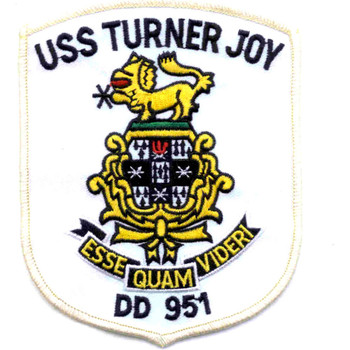 DD-951 USS Turner Joy Patch