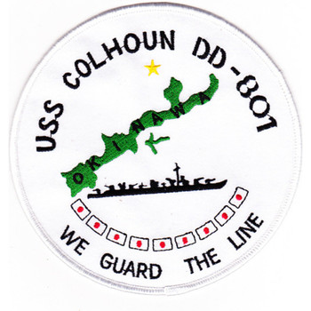 DD-801 USS Colhoun Patch