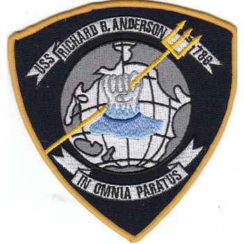 US Navy Ship Patch – USS Bon Homme Richard CV/CVA 31 – Gone But Not Forgotten – New