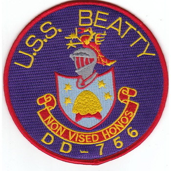 DD-756 USS Beatty Patch