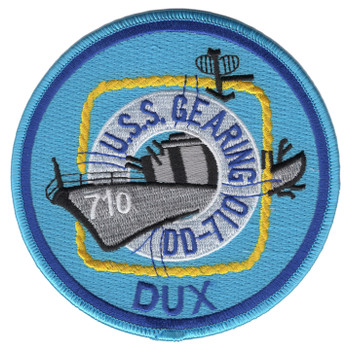 DD-710 USS Gearing Patch DD-710 USS Gearing Patch