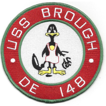 DE-148 USS Brough Destroyer Escort Ship Second Version Patch