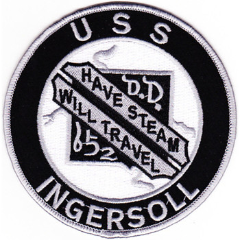 DD-652 USS Ingersoll Patch