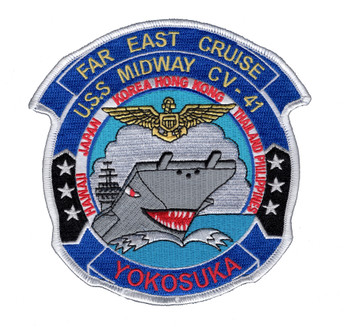CV-41 USS Midway Patch | Aircraft Carrier Patches | Navy