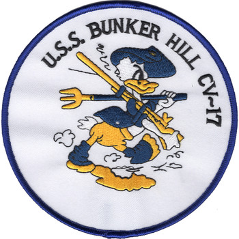 CV-17 USS Bunker Hill Patch